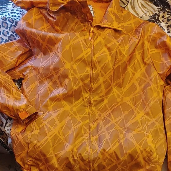 Urban Rags Orange Patterned Jacket - Picture 1 of 7